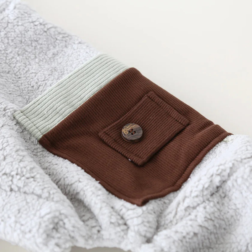 Fleeceoverall för hund