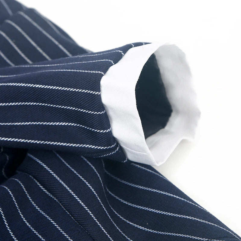 Kostym med fluga för stor hund