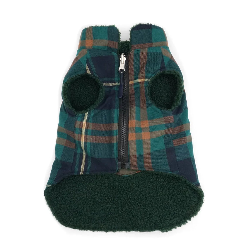 Lined dog vest