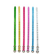 Glittrigt hundhalsband med nitar