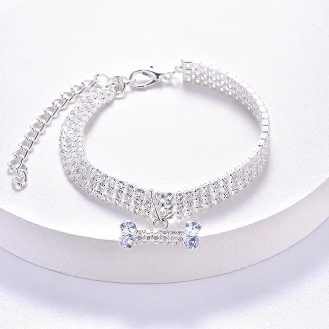 Halsband i strass