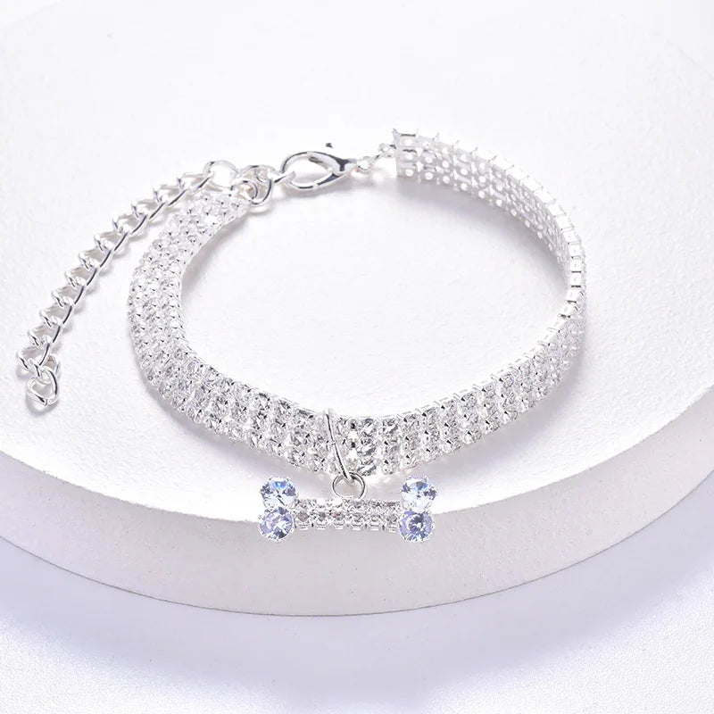 Halsband i strass