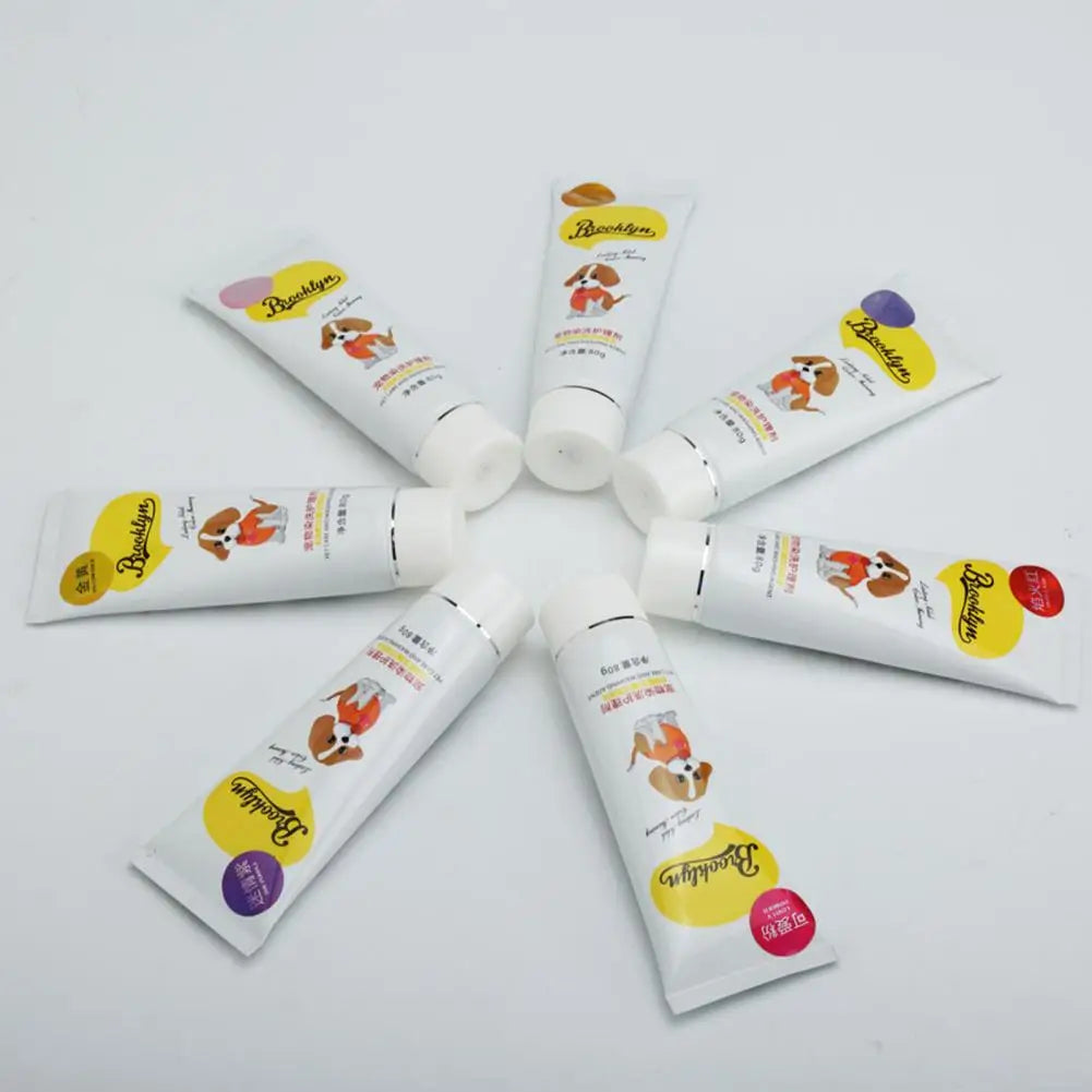 Hårfärg för hund semipermanent