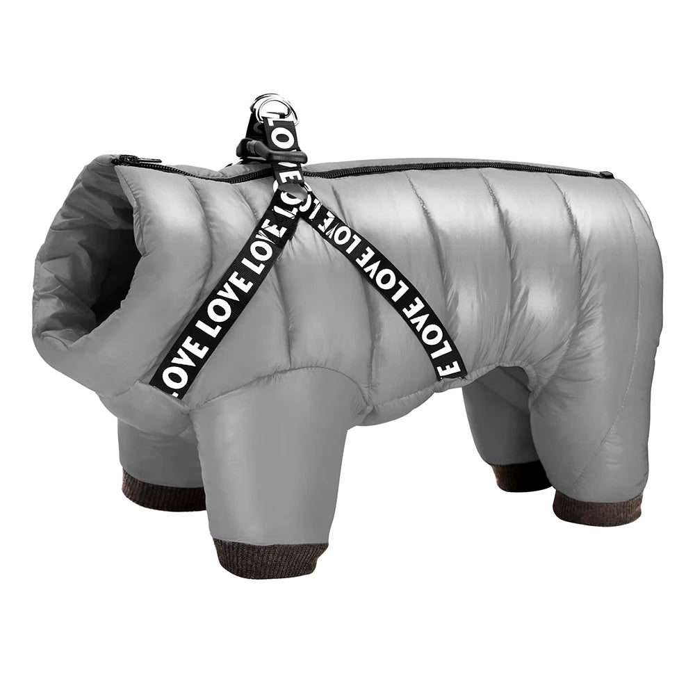 Vinteroverall för liten hund