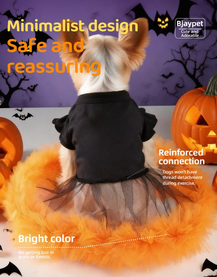 Halloween klänning för hund