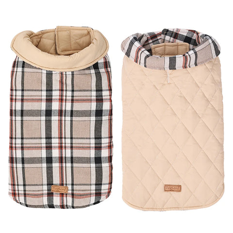 Reversible dog jacket