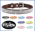 Hundhalsband med strass