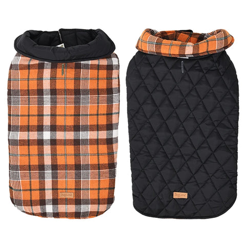 Reversible dog jacket