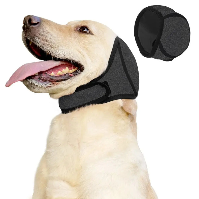 Ljuddämpande öronskydd för hund