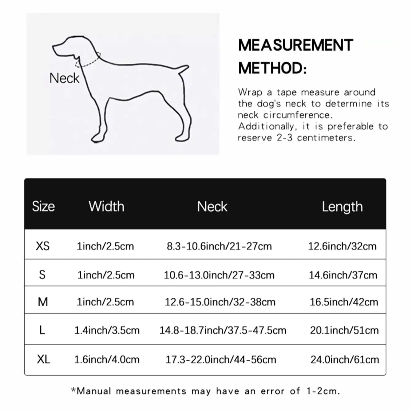 Hundhalsband med nitar