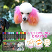 Färgpennor för hundpäls 6 färger