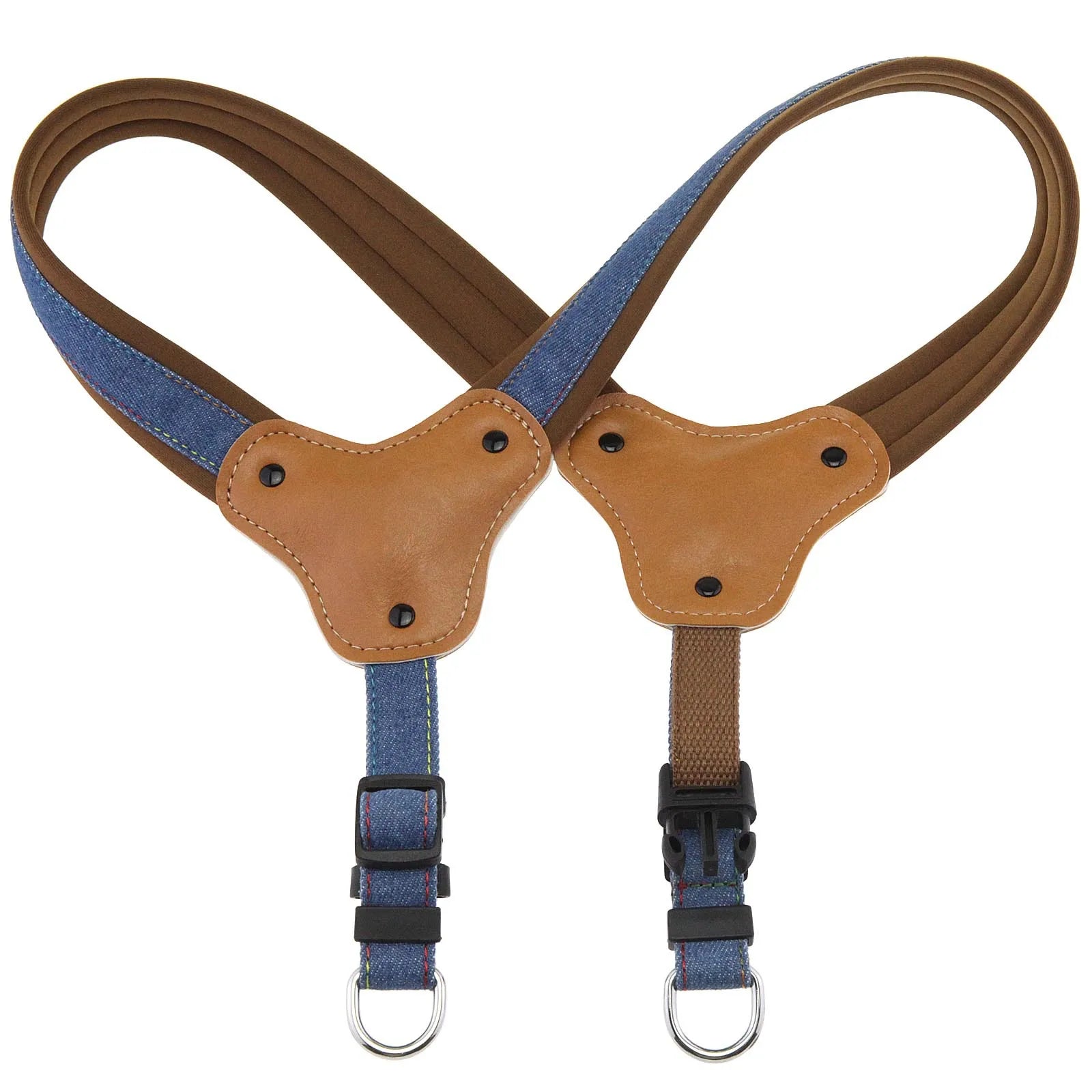 Hundsele i jeanstyg & koppel