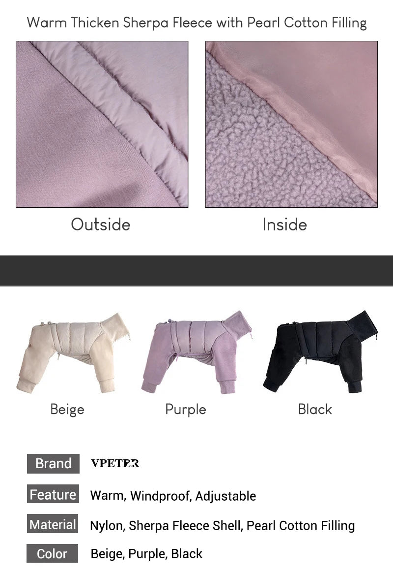 Tracksuit onesie för hund