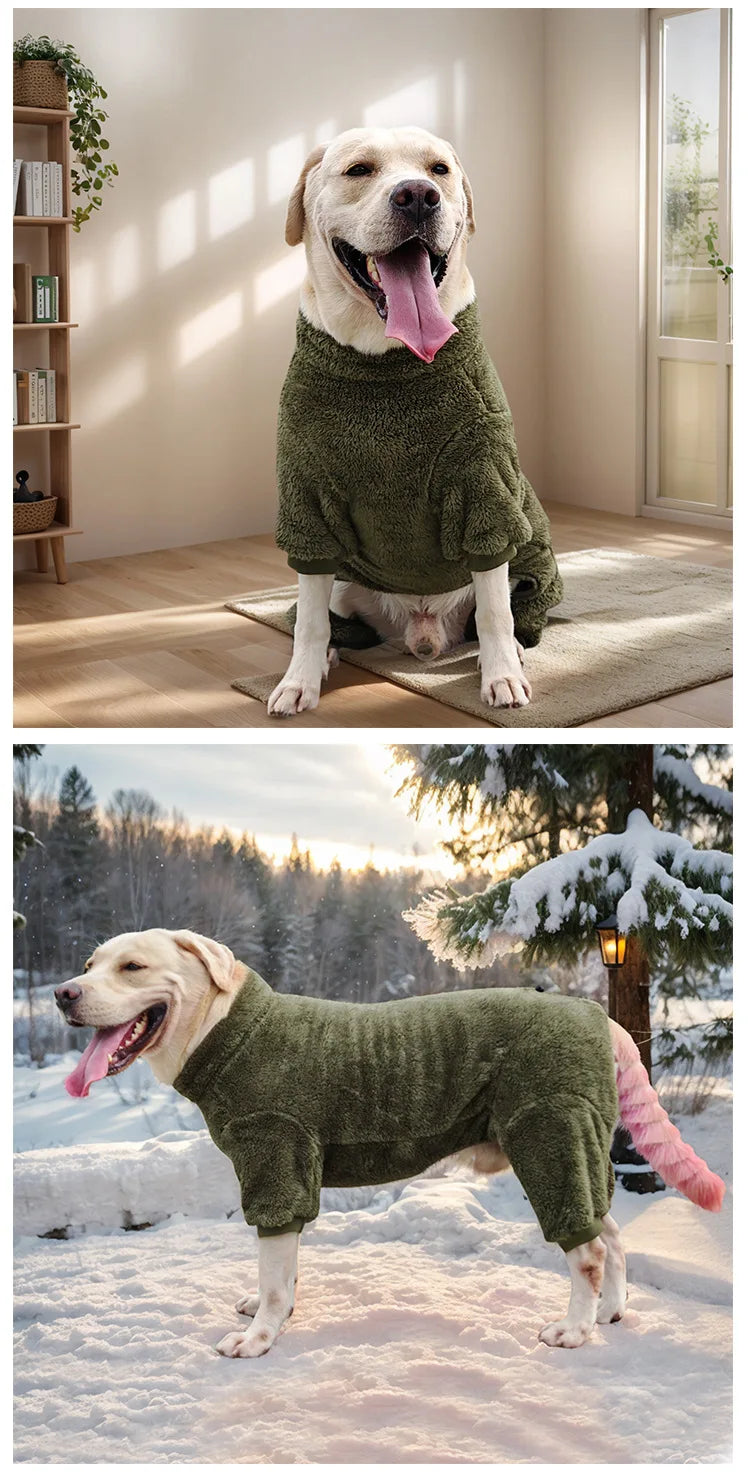 Fleeceoverall onesie för hund
