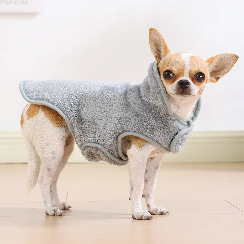 Fleeceväst vändbar