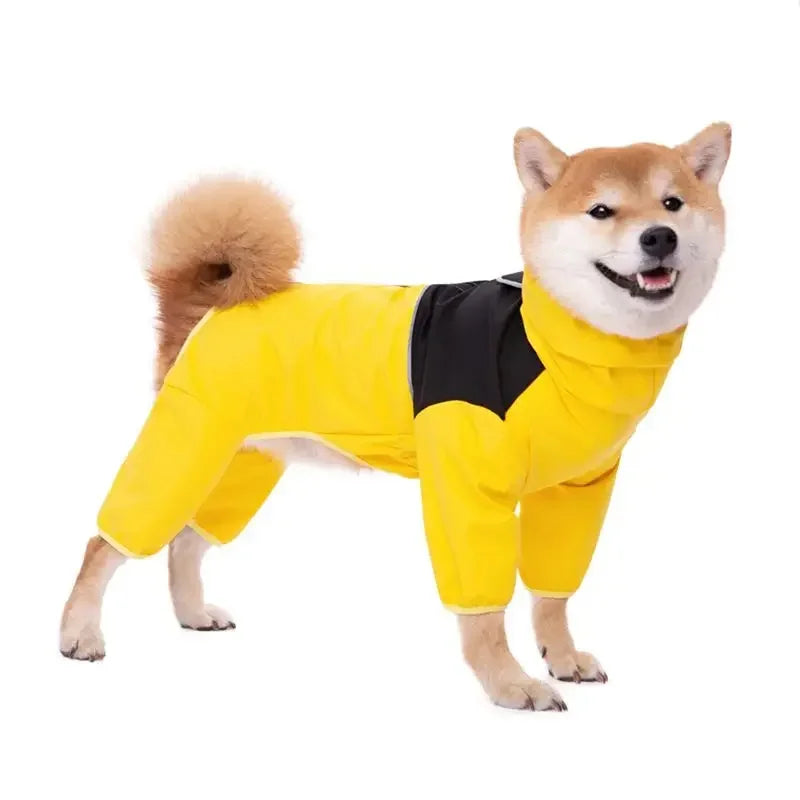 Vattentät overall för hund