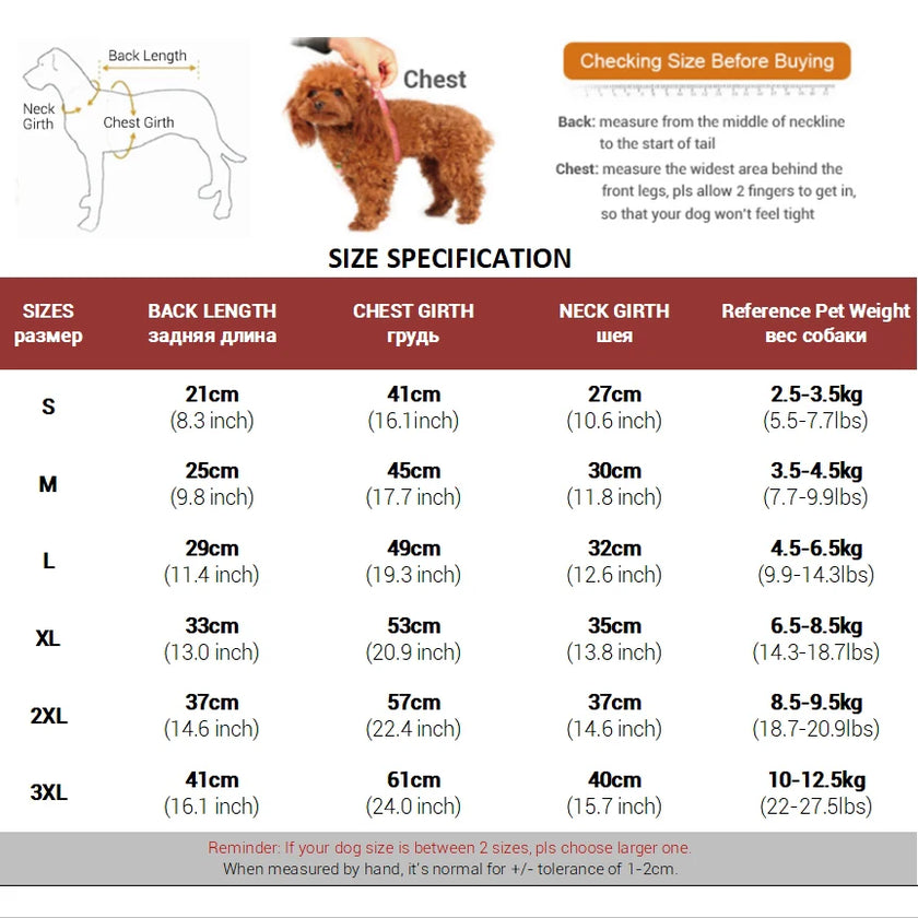 Regnjacka med sele för liten hund