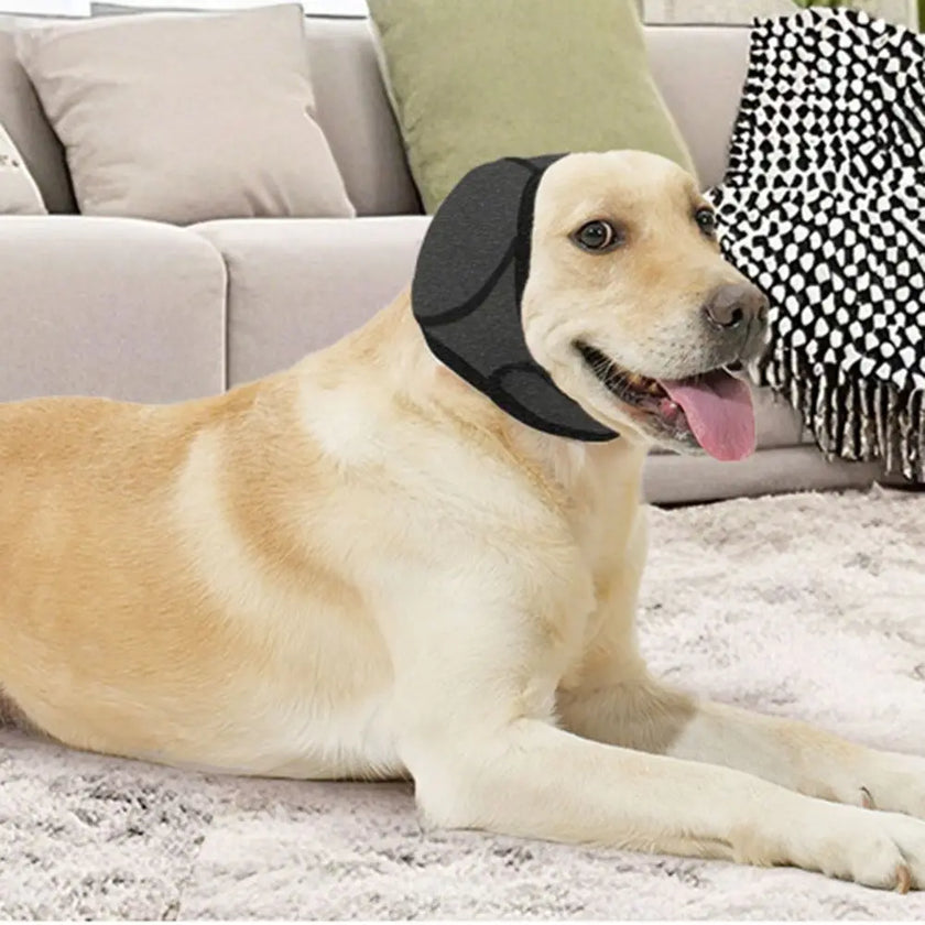 Ljuddämpande öronskydd för hund
