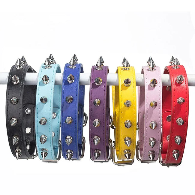 Halsband med spikes