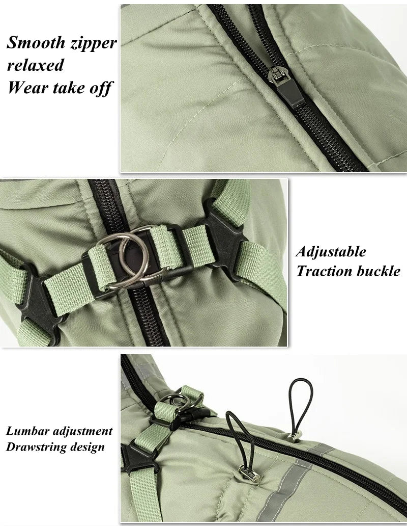 Overall med sele för hund