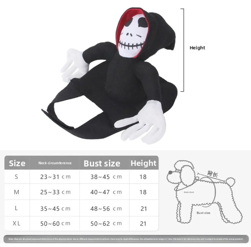Halloween utklädnad för hund