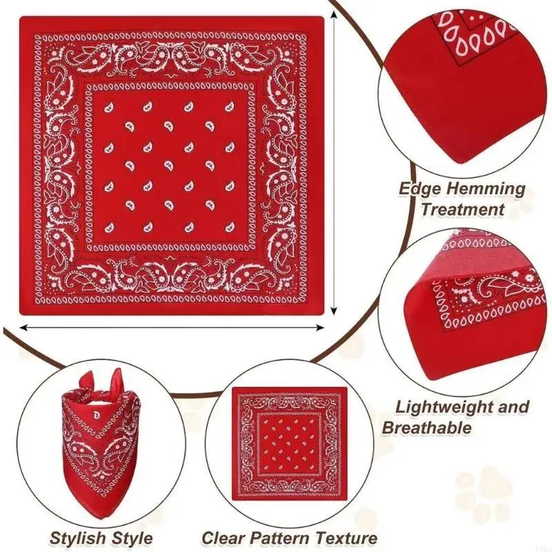 Cowboy kostym hatt & scarf