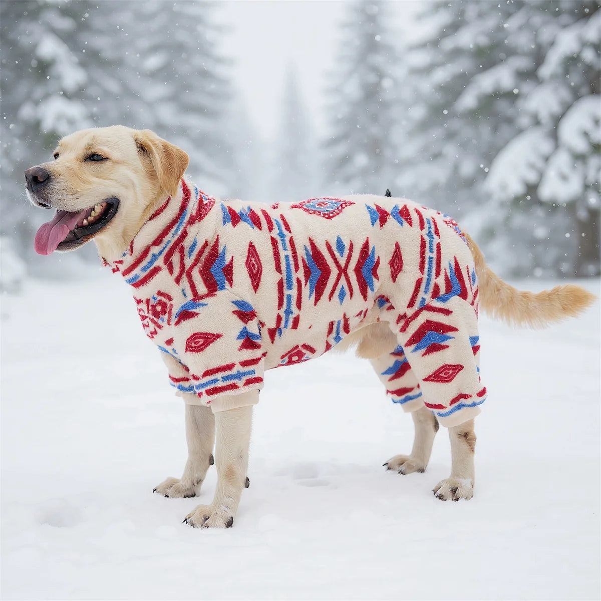Fleeceoverall onesie för hund