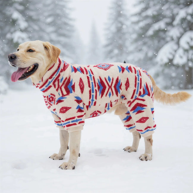 Fleeceoverall onesie för hund