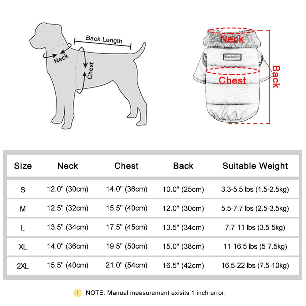Hundjacka för liten hund