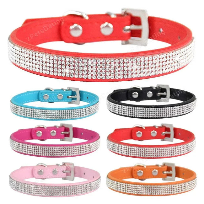Halsband med strass