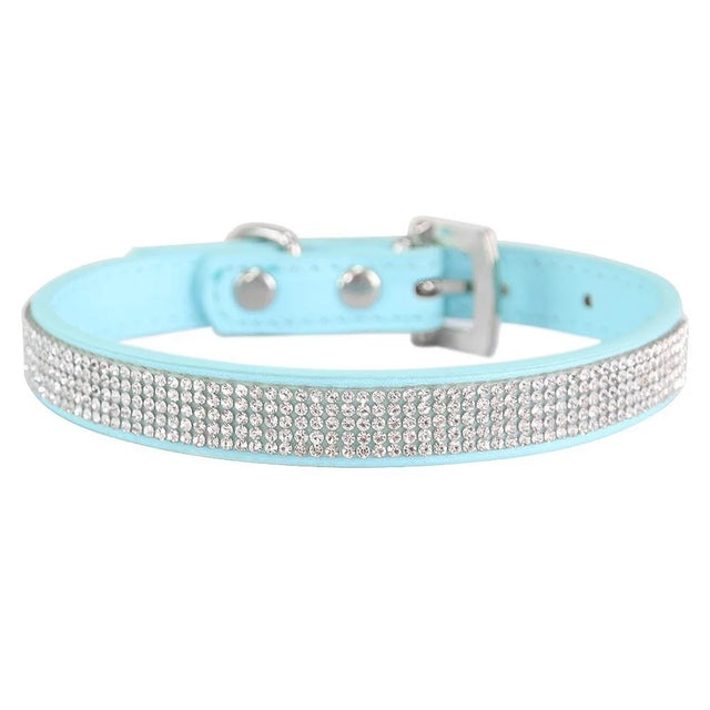 Hundhalsband med strass