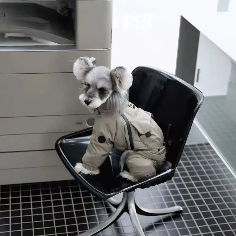 Vinteroverall för hund