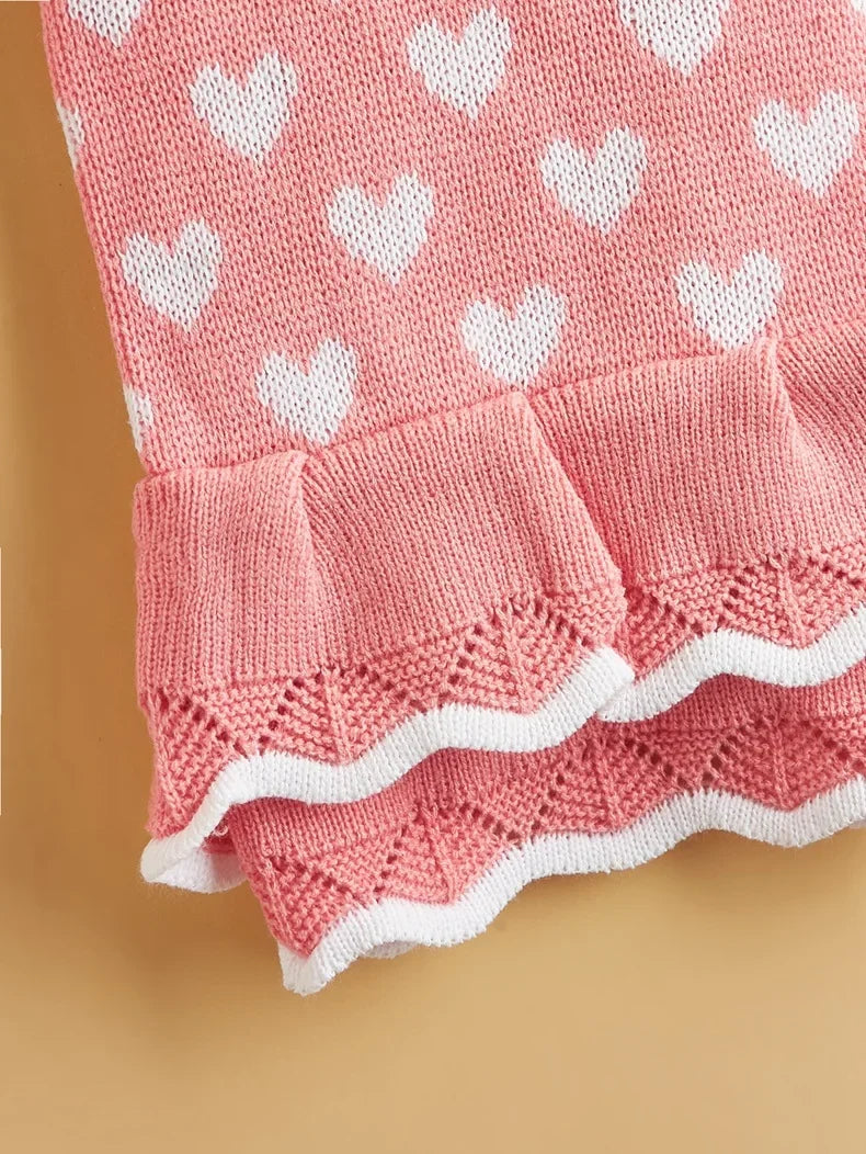 Stickad klänning för hund