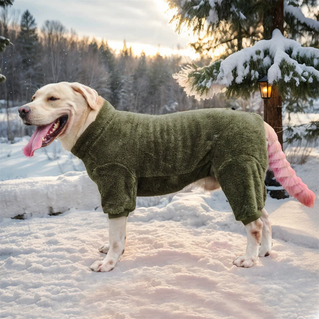 Fleeceoverall onesie för hund
