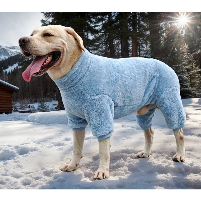 Fleeceoverall onesie för hund