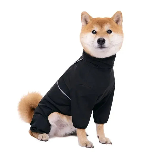 Vattentät overall för hund