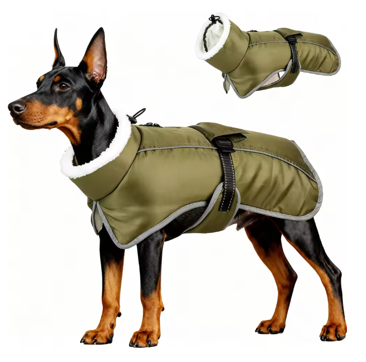 Vintertäcke för hund